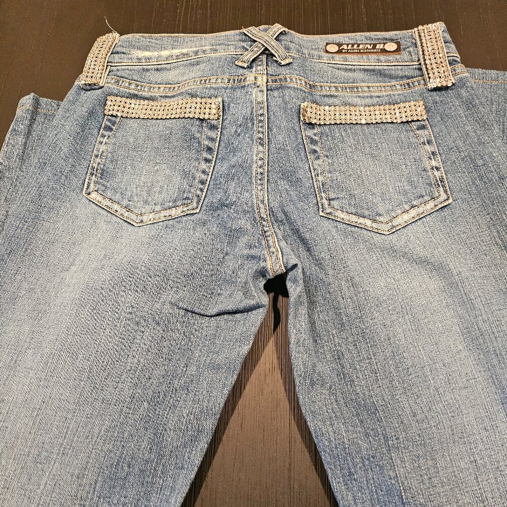 ALLEN B SCHWARTZ RHINESTONE JEANS